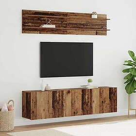 vidaXL 3403568 TV Units Wall Mounted 6 pcs