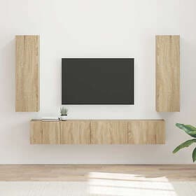 vidaXL 3408981 TV Bench Set 3 pcs