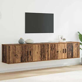 vidaXL 3415571 TV Bench Set 2 pcs 100x34.5x40cm