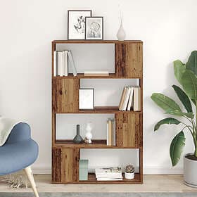 vidaXL 875200 TV Bench Set Wall Mounted 80 x 24 x 125 cm