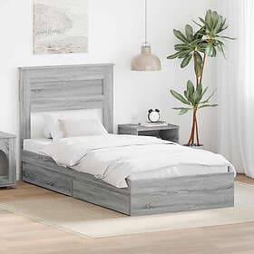 vidaXL Förvaringssäng Bed 3409947 90x200cm