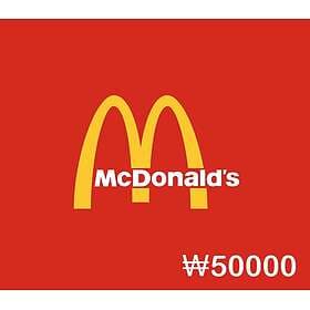 McDonalds Gift Card ₩50000 KR