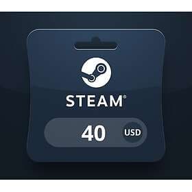 Steam Wallet USD 40 Gift Card