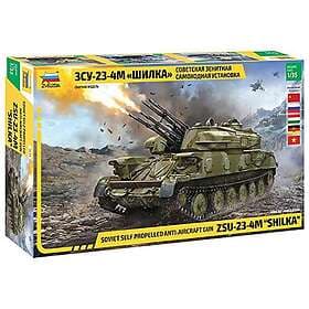 Zvezda 1/35 ZSU-23-4 "Shilka" Soviet Anti-Aircraft Gun