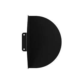 MOEBE Bedside Table Half-moon-shaped