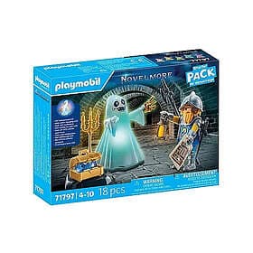Playmobil Novelmore 71797 Glowing Ghost And Knight