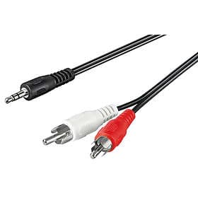 Goobay 3.5mm - 2RCA 0.5m
