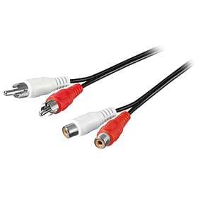 Goobay 2RCA - 2RCA M-F 1.5m