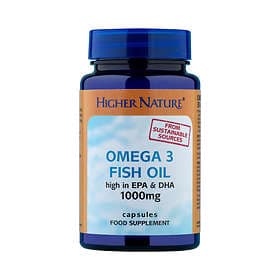 Higher Nature Fish Oil Omega 3 1000mg 90 Capsules
