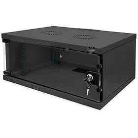 Digitus 4U 241 x 540 x 400 mm Wall Mount Rack Cabinet Black