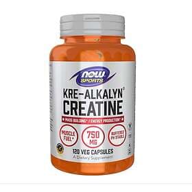 Now Foods Kre-Alkalyn Creatine 750mg 120 Capsules
