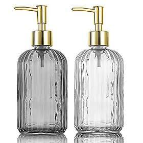 HOHAOO GSD-2-GC Glass Soap Dispenser