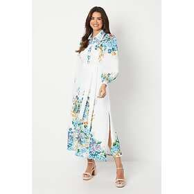 Wallis Floral Western Belted Midi Shirt Dress