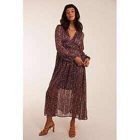 Blue Vanilla Shirred Waist Paisley Printed Maxi Dress