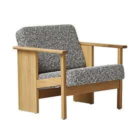 Form & Refine Block Lounge Chair Oak