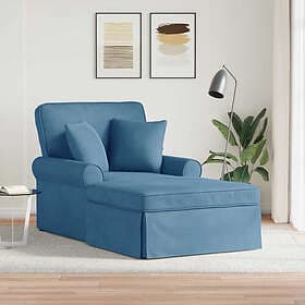 vidaXL Chaise Lounge Ribbed Fabric 42022951