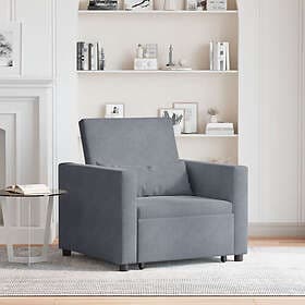 vidaXL Convertible Chair Bed Velvet 42002698