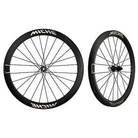 Miche Graff Aero 48 12x100/12x142 mm SRAM XDR Disc Tubeless Gravel Wheel Set