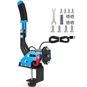 aikeec 64-bit PC USB Handbrake Upgrade SIM Racing Game Handbrake (PC)