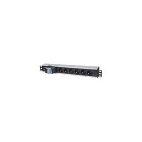 Intellinet 19" 6-Way Power Strip 1.6m 711432