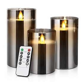 Yming HU-XI-170 LED Candle 10 cm 13 cm 15 cm
