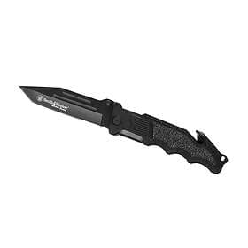 Smith & Wesson Border Guard Tanto Folder Folding Knife Black SWBG2T