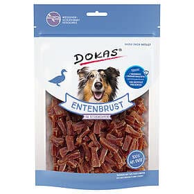 Dokas kött i bitar Treats Duck 200g
