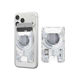 Spigen Ultra Hybrid Wallet Case with MagSafe for zero one white