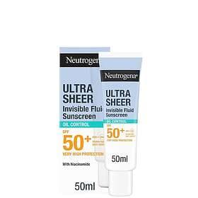 Neutrogena Ultra Sheer Invisible Oil Control Sunscreen SPF50+