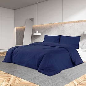 vidaXL Cotton Bed Set 200x200cm
