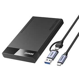 Benfei Tool-less 2.5" SATA to USB External Hard Drive Case