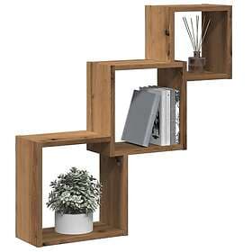 vidaXL Cube Wall Shelves 68x15x68cm