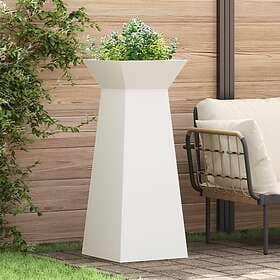 vidaXL Pelarkrukor 40 x 40 x 100 cm Vit