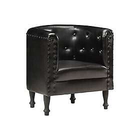 vidaXL Chair Genuine Leather 286593