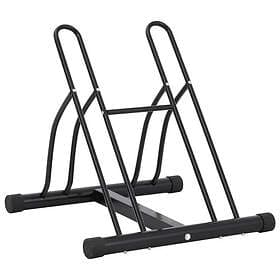 vidaXL Bike Rack for 2 Bikes Freestanding Steel