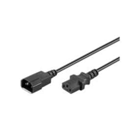 MicroConnect IEC C14 - IEC C13 1m