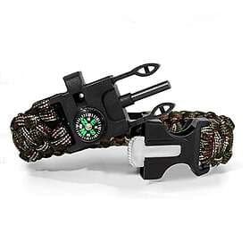 Nokia OEM Paracord Survival Bracelet with Compass, Whistle and Fire Starter 8457