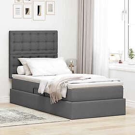 vidaXL Bed Frame 3372523 100x200cm