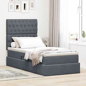 vidaXL Bed Frame 3372694 90x190cm