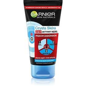 Garnier Pure Active Blackhead Acne 3-in-1 Wash Gel 150ml