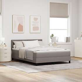 vidaXL Box Spring Bed With Mattress 160x200cm 3342223