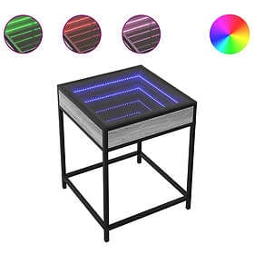 vidaXL Infinity LED Coffee Table 40x40x51cm