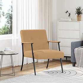 vidaXL Armchair Curly Wool-like Fabric 42017703