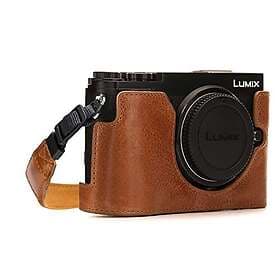 MegaGear Panasonic Lumix DC-GX9 Half Case with Strap