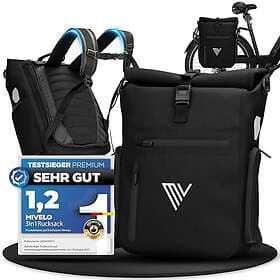 MIVELO 3-in-1 Pannier Backpack 20L Waterproof
