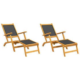 vidaXL Sun Lounger 3120441 2-pack
