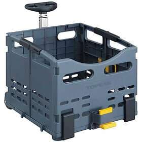 Topeak TrolleyTote Folding Bicycle Basket Rear MTX
