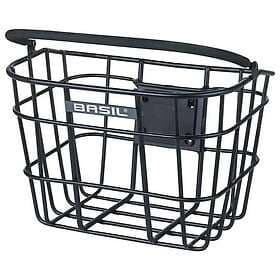 Basil Bremen Aluminum Bicycle Basket Front
