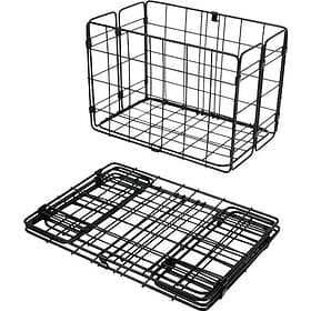 Wald 582 Steel Wire Folding Bicycle Basket Rear