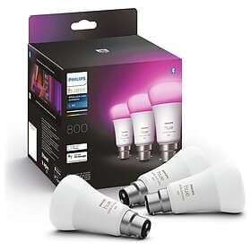 Philips Hue Ambiance White and Colour B22 3-pack